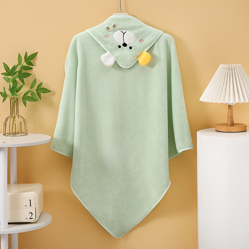 Nouveau peignoir de bain en molleton de corail pour bébé/enfant — Monptitlou