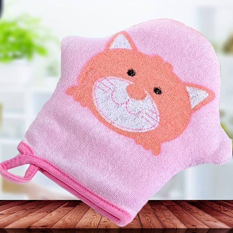 Gant de bain exfoliant ultra-doux motif cartoon 1 pc — Monptitlou