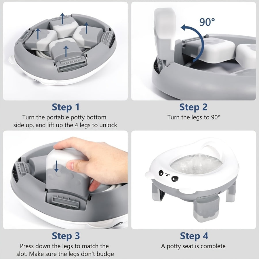 Pot d’apprentissage portable pliable garçons et filles, photo 13