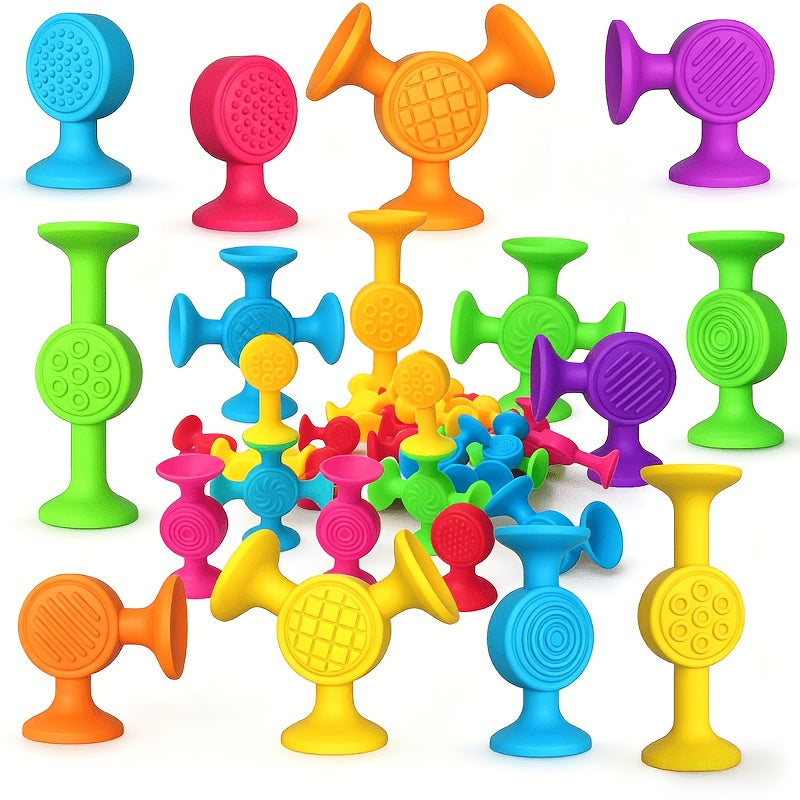 Jouets de bain à ventouses assortis Cottibe — Monptitlou