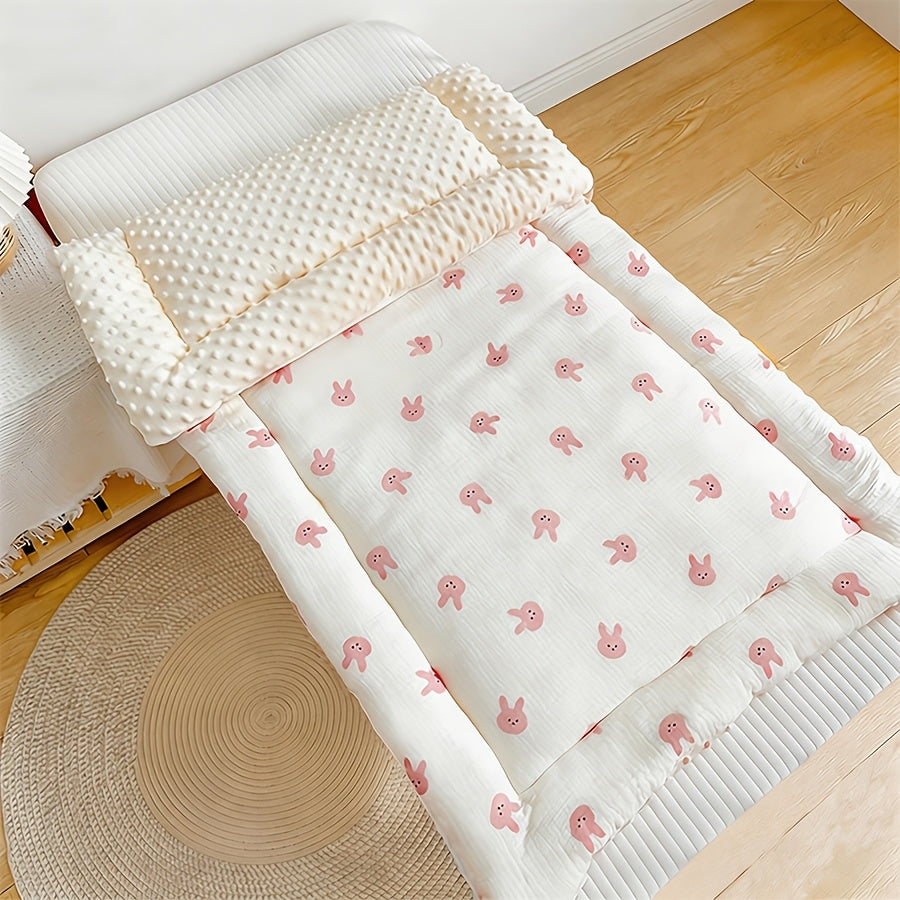 Couette adorable disponible en motifs visage d'animal et cœur. Parfaite — Monptitlou