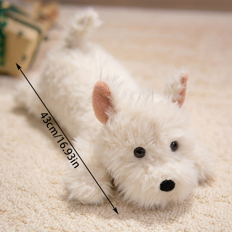 Jouets en peluche West Highland de dessin animé — Monptitlou