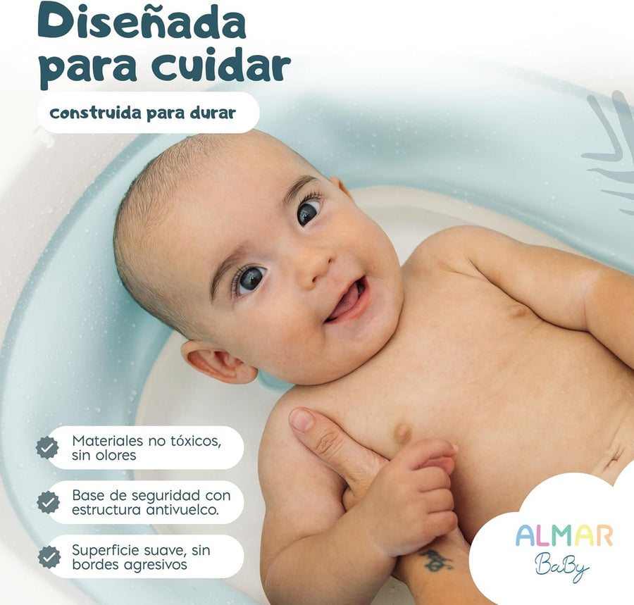 Baignoire pliable pour bébé jusqu'à 24 mois — Monptitlou