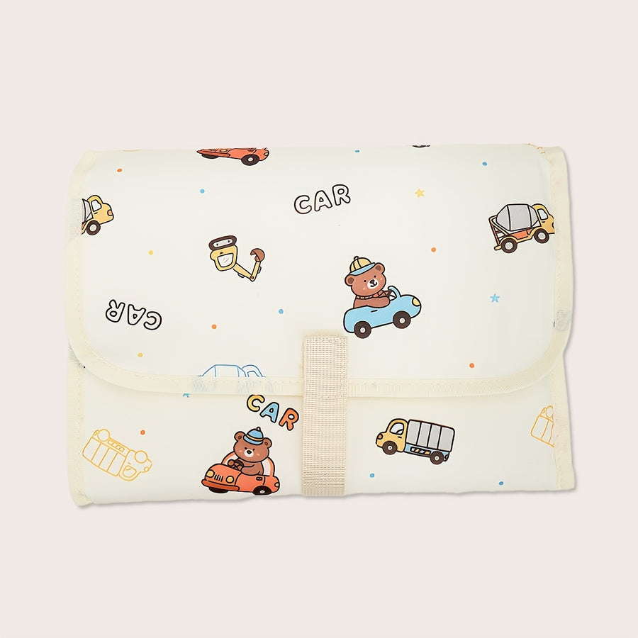 1 Matelas à langer pliable avec motif de dessin animé — Monptitlou