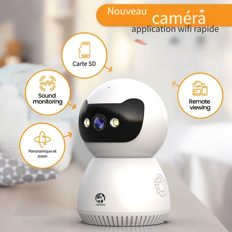 Caméra de sécurité domestique sans fil Wifi 2.4G/5G — Monptitlou