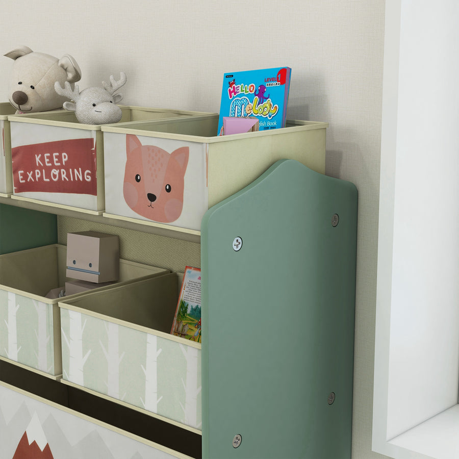 Meuble de rangement 'S' avec 6 boîtes en tissu non tissé amovibles, photo 16