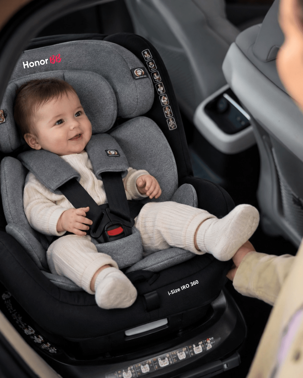 HonorBB Siège-Auto I-Size IRO 360° 40-150 cm – Siège Auto Enfant — Monptitlou
