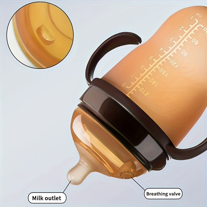 Biberon en Silicone pour Bébé, 150ml/250ml, Biberon pour Lait et Eau — Monptitlou