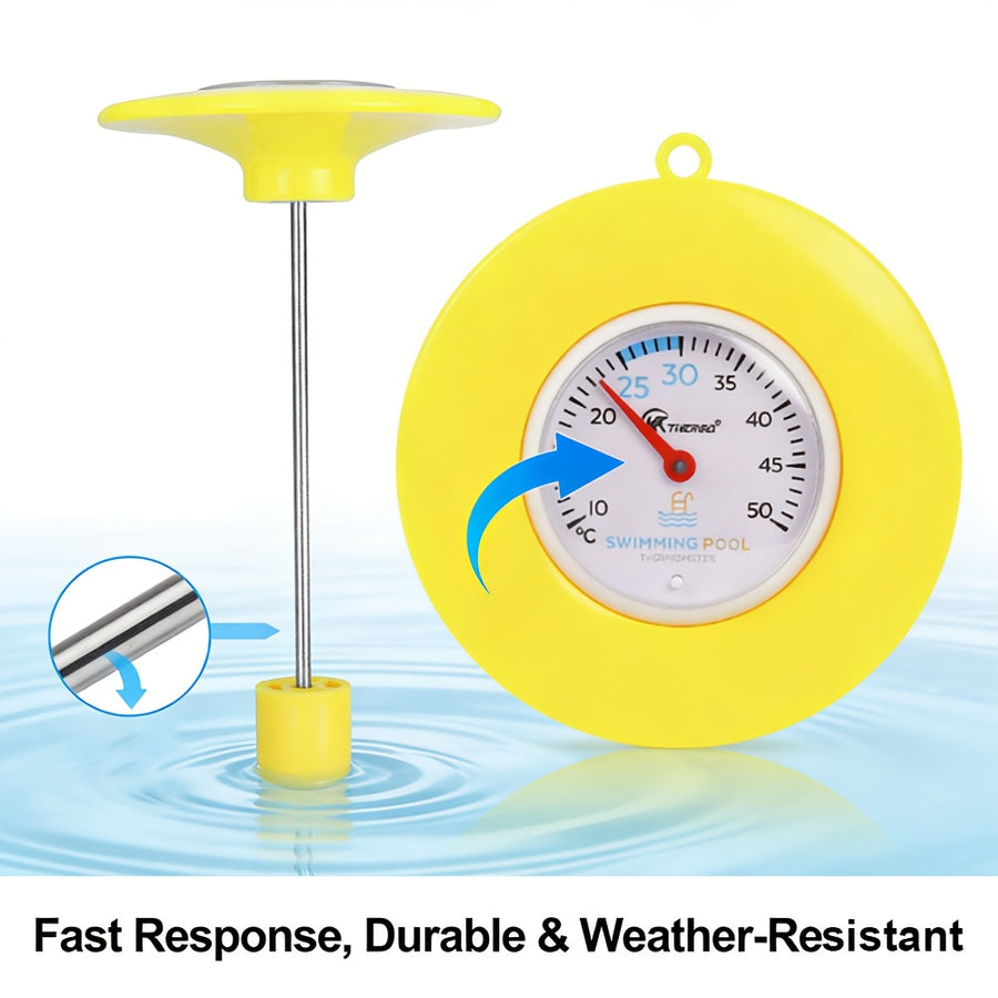 Thermomètre de bain flottant à cadran analogique — Monptitlou