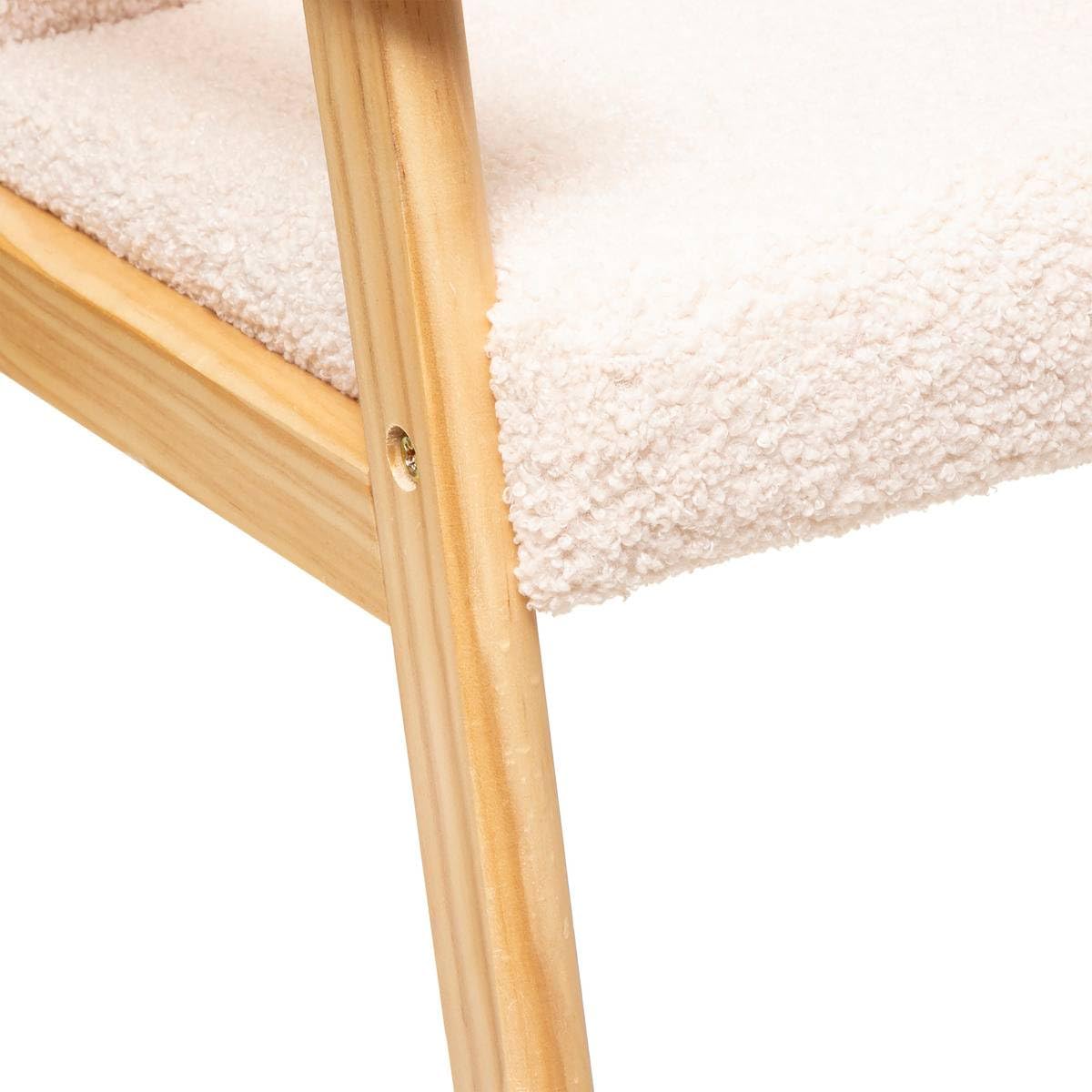 Fauteuil Enfant - écru - Bouclette — Monptitlou Image