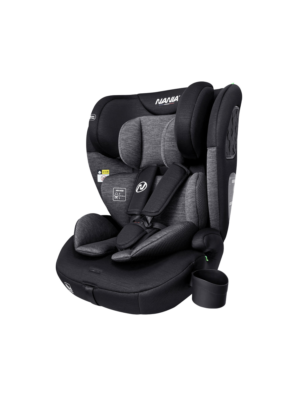 Siège auto bébé évolutif 76-150 cm, 15 mois à 12 ans — Monptitlou