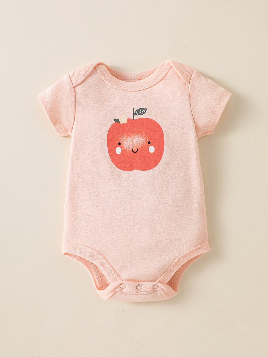 Bodies pour bébé fille nouveau-née, 100% matière — Monptitlou