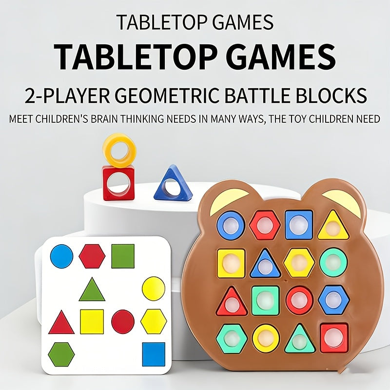 Jeu de puzzle éducatif en forme d'ours avec accessoires — Monptitlou