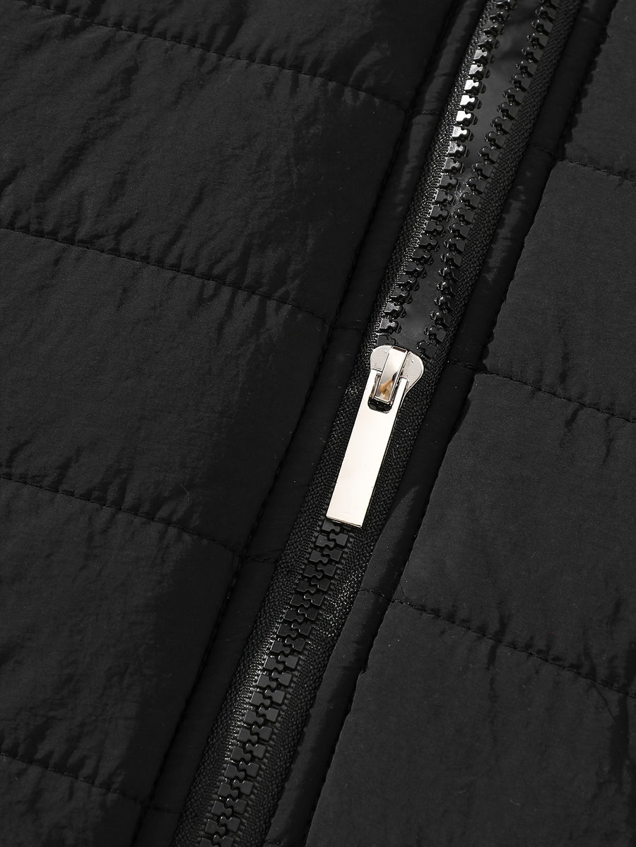 Nouvelle veste d'hiver tendance mi-longue et épaisse — Monptitlou