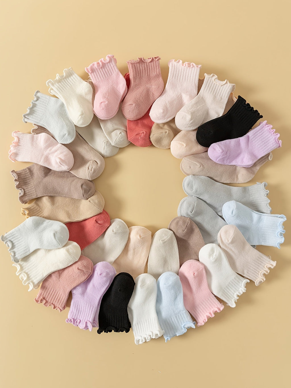 [Chaussettes bébé volants] 8/16-Pair (Nombre Aléatoire) Chaussettes à — Monptitlou
