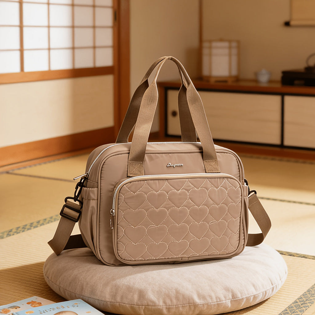 Sac Parental en Tissu Oxford — Monptitlou