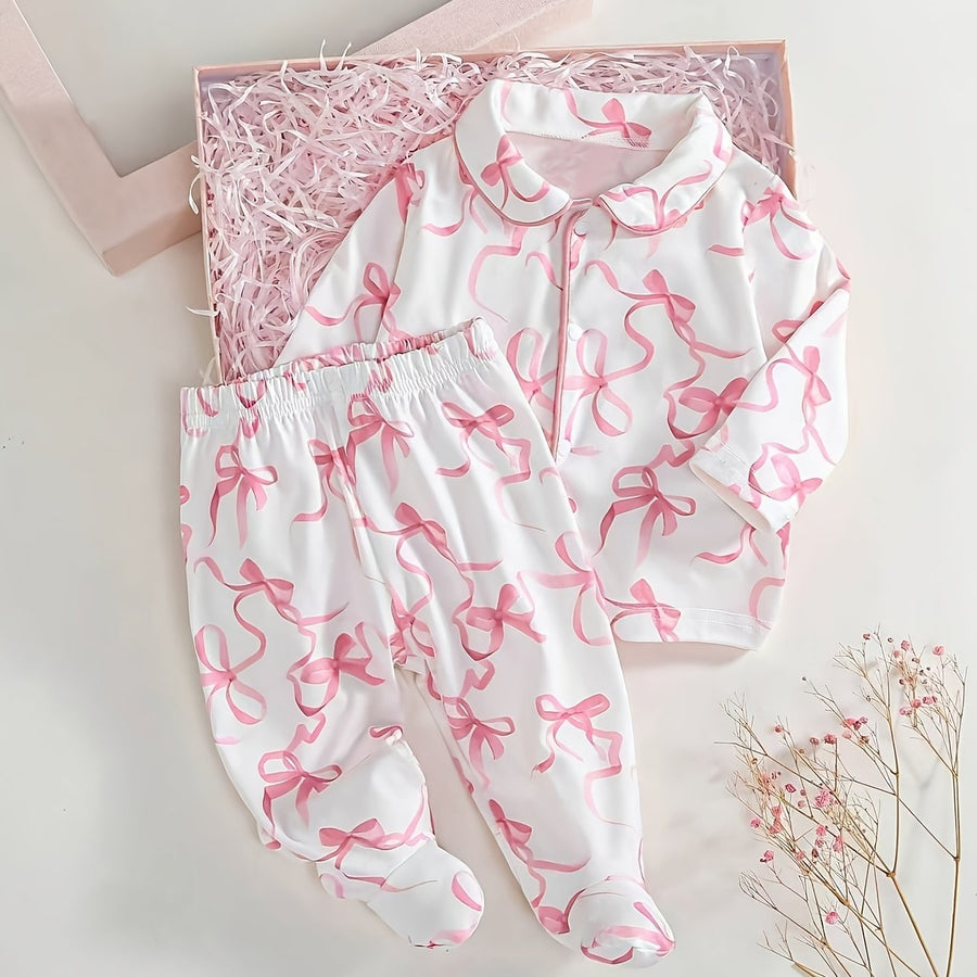 Ensemble bébé fille printemps/automne — Monptitlou