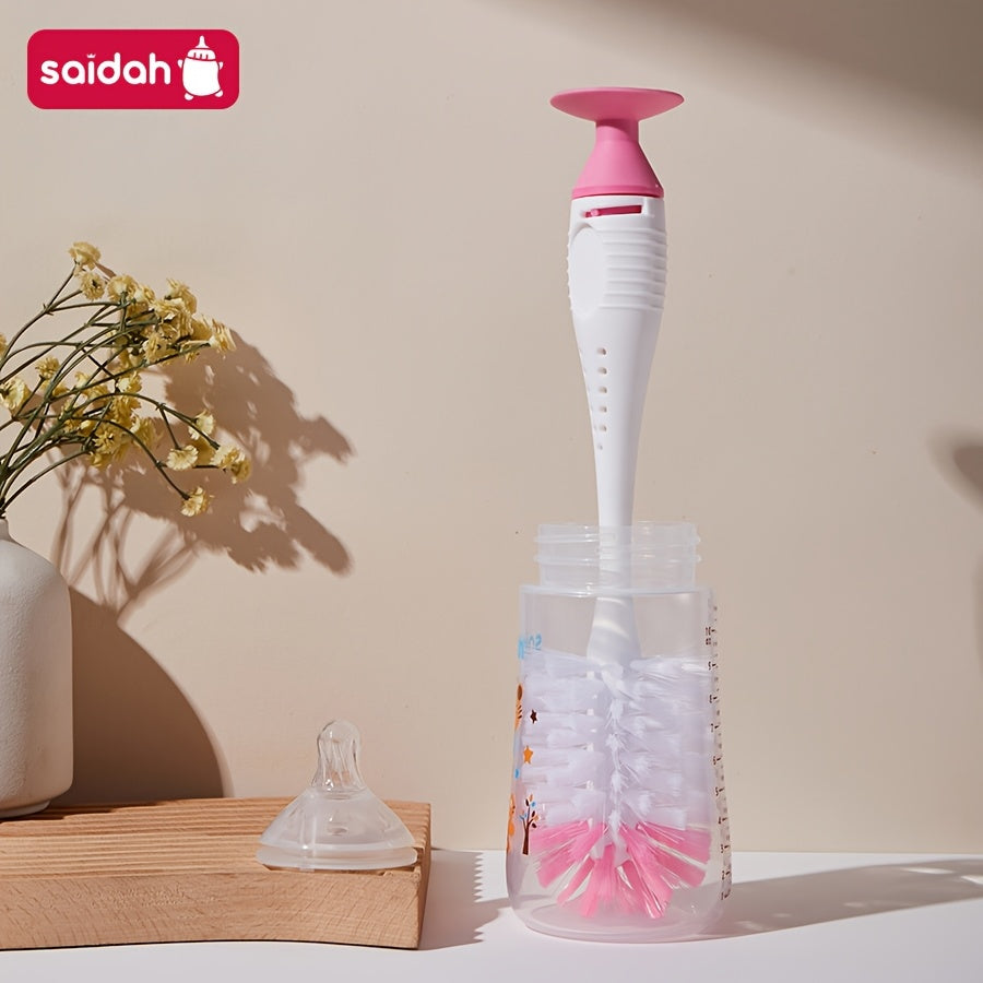 Ensemble de brosses à biberon 2-EN-1 en nylon avec brosse à tétine, photo 13