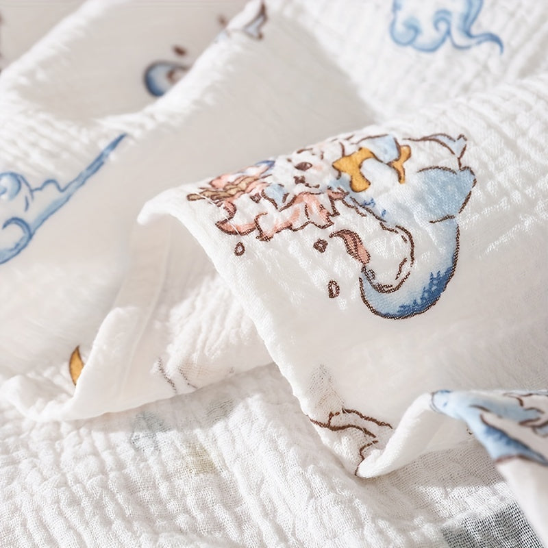 Serviette de bain pour nouveau-né, Serviette d'emmaillotage — Monptitlou
