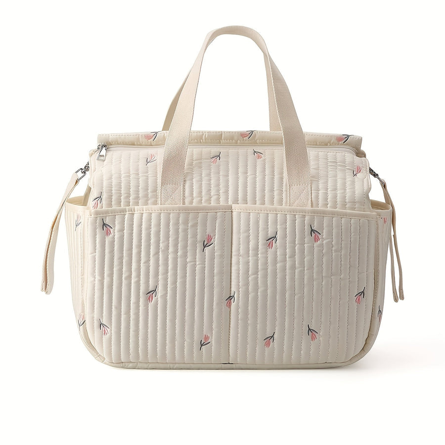 Sac de maternité portable style coréen avec broderie ours — Monptitlou