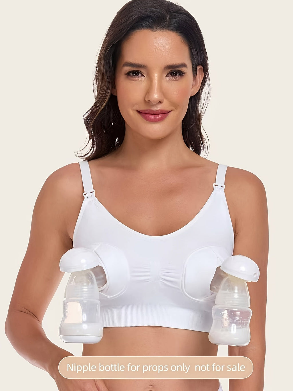 Soutien-gorge d'allaitement mains libres pour femme, 1 pièce — Monptitlou
