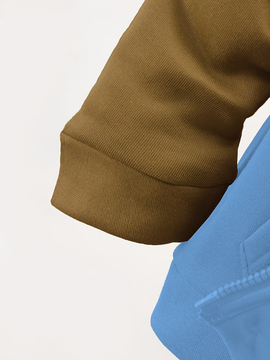Ensemble 2 pièces pour garçon avec veste sweat à capuche zippée et — Monptitlou