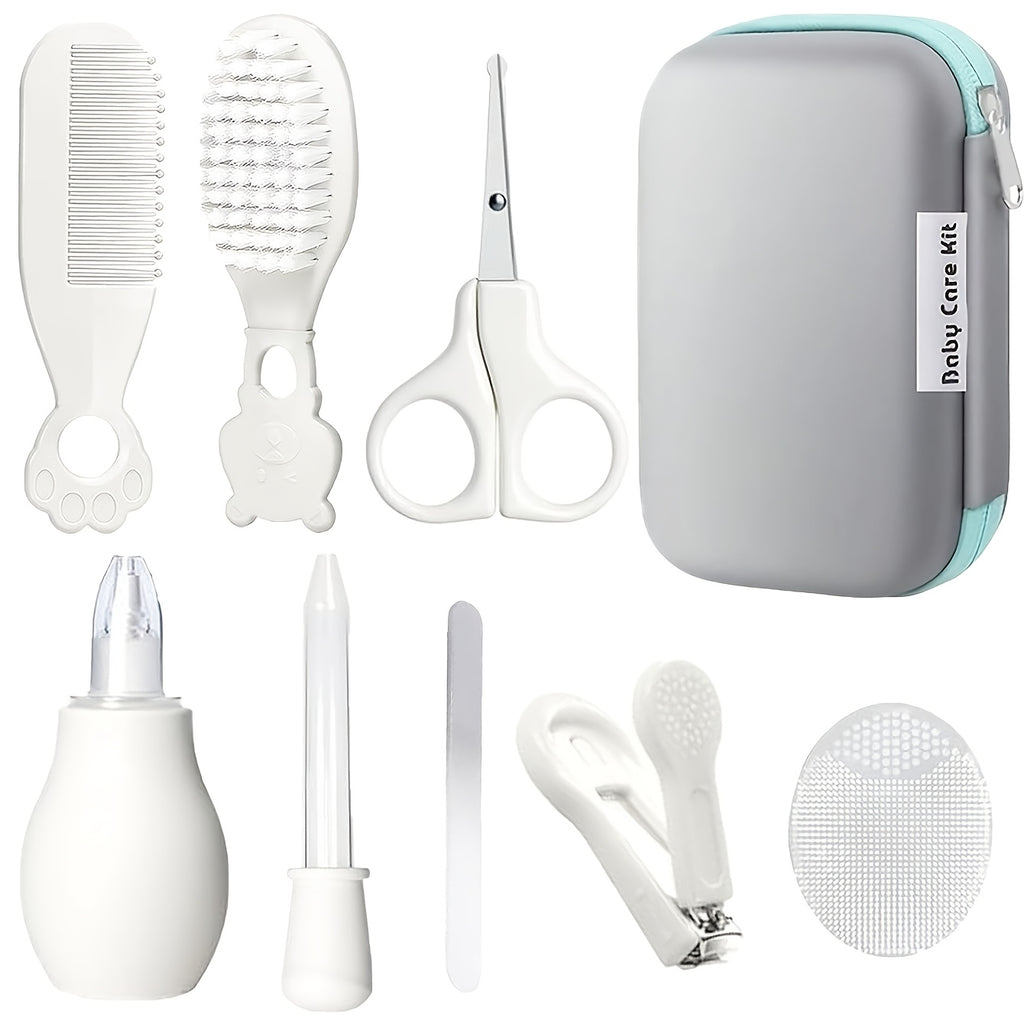 Kit de soins pour bébé de 9 pièces pour nouveau-nés — Monptitlou