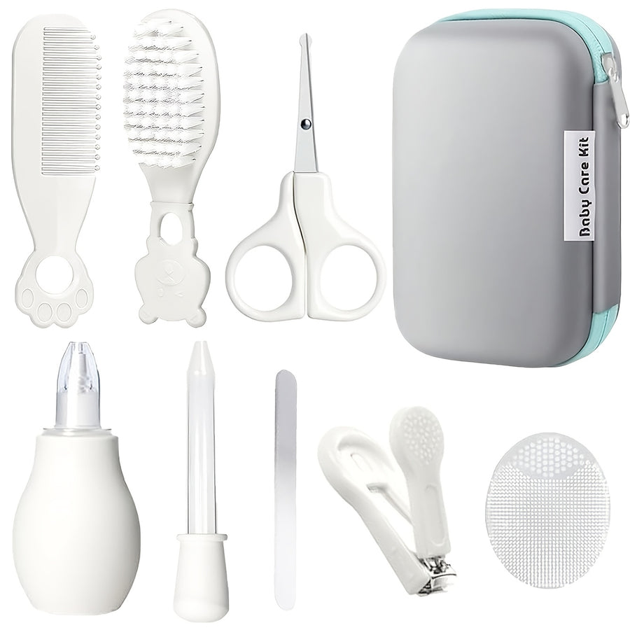 Kit de soins pour bébé de 9 pièces pour nouveau-nés — Monptitlou