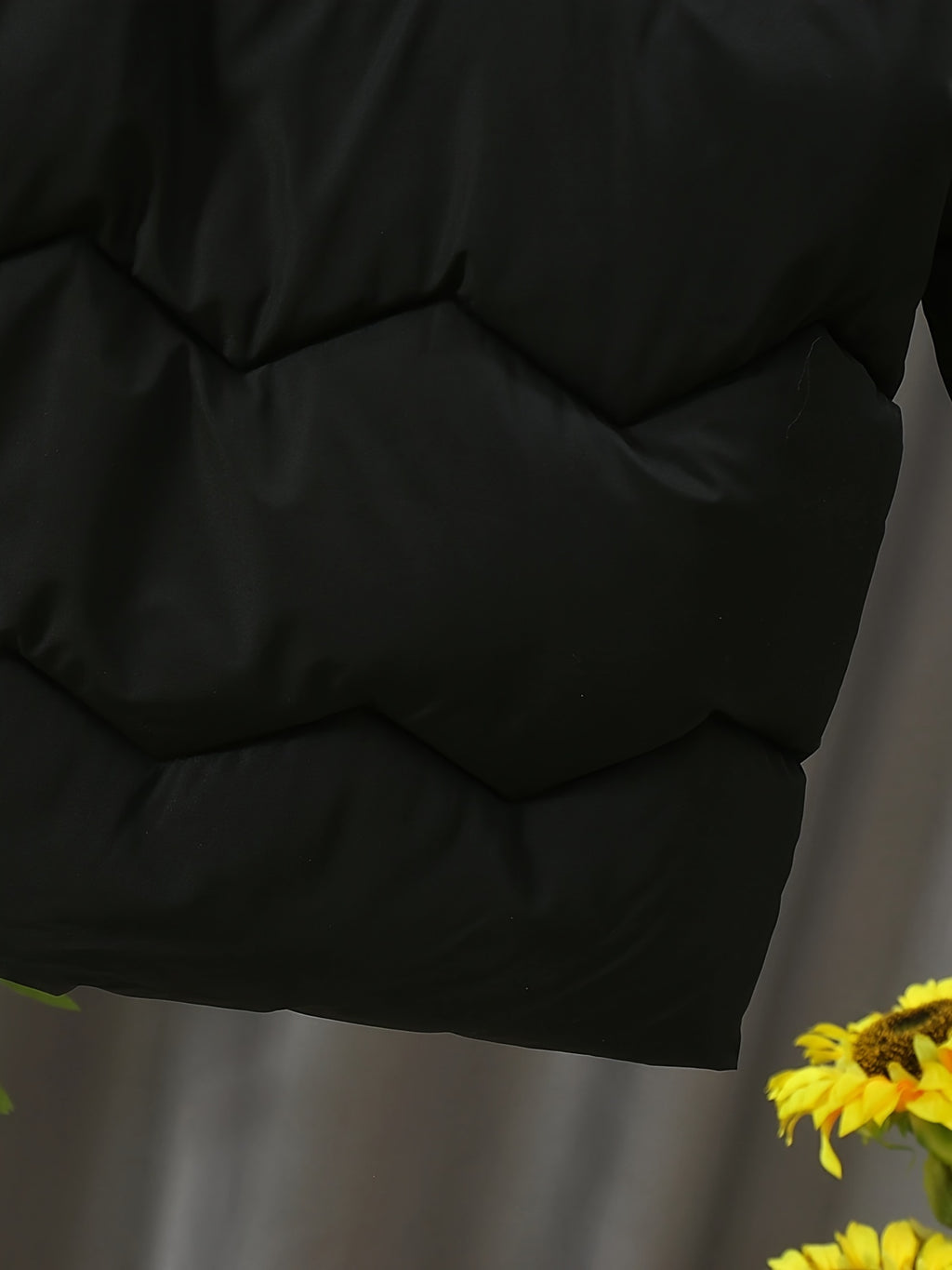 Vêtement d'extérieur d'hiver mi-long rembourré pour garçon
