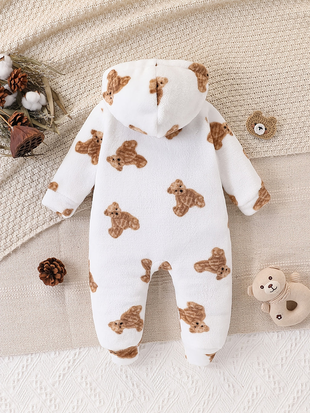 Barboteuse bébé, automne-hiver, garçon et fille — Monptitlou