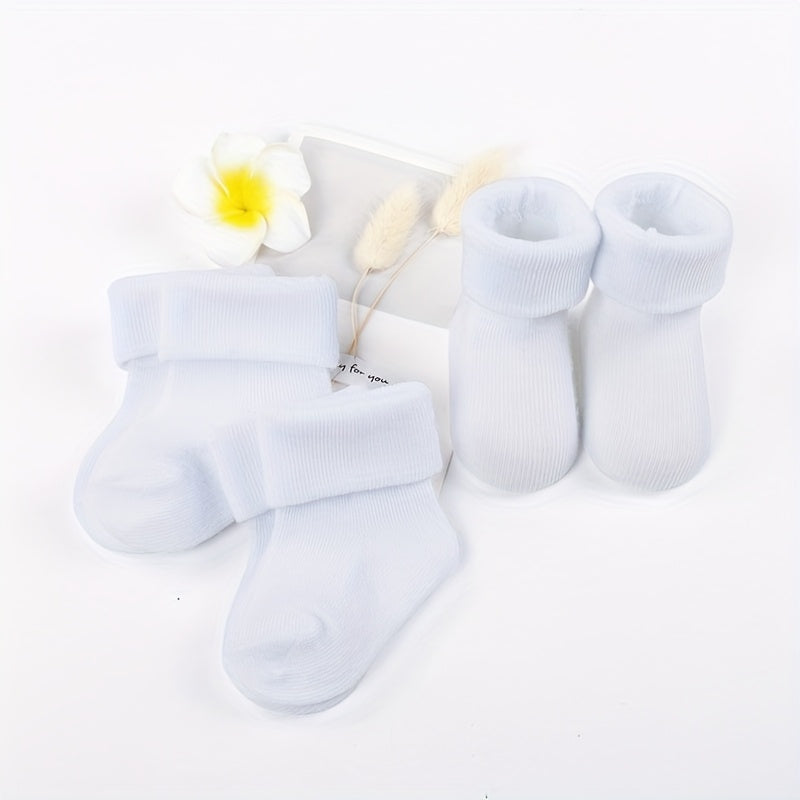 5 paires de chaussettes pour bébé avec deux façons de les porter — Monptitlou