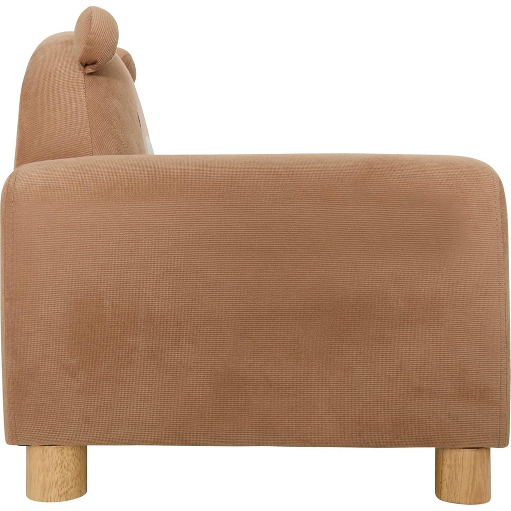 Fauteuil Enfant Ours Marron – Petit Fauteuil Rembourré en Polyester — Monptitlou