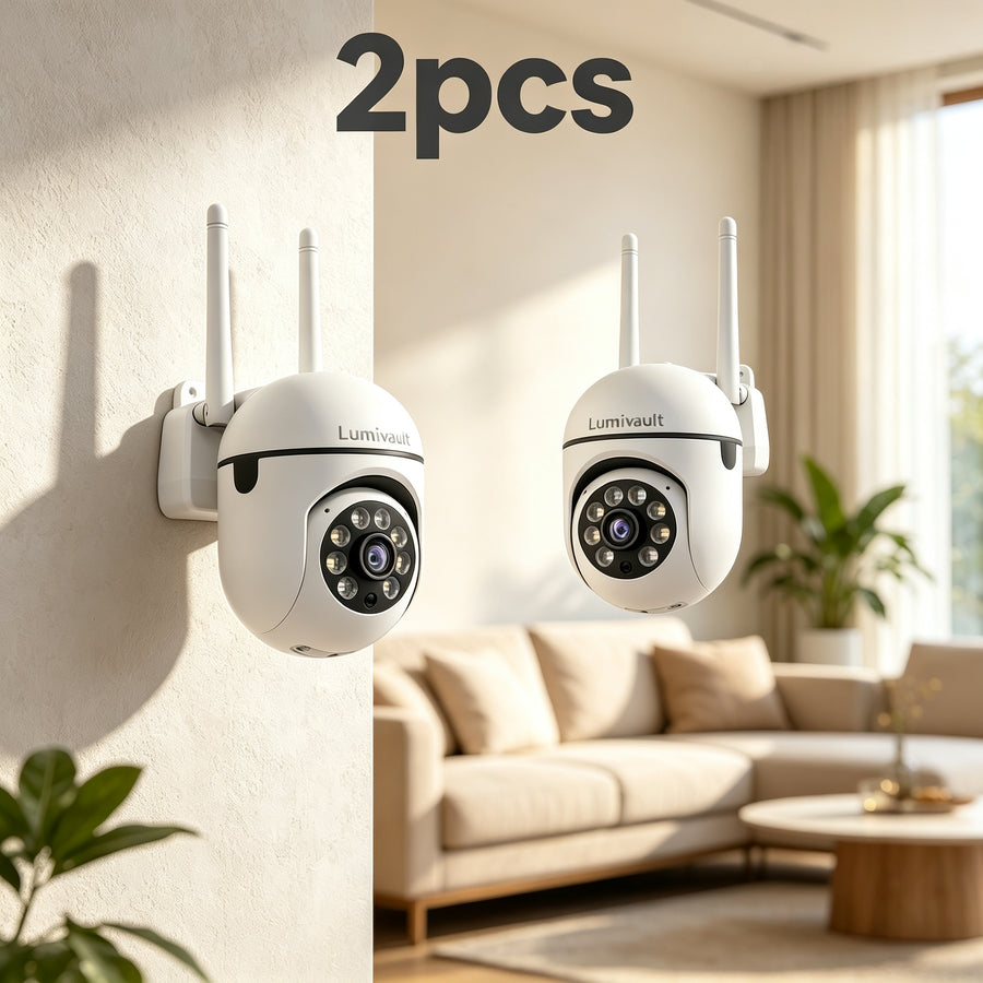 Caméras de surveillance pour bébé 1296P FHD WiFi sans fil PTZ — Monptitlou