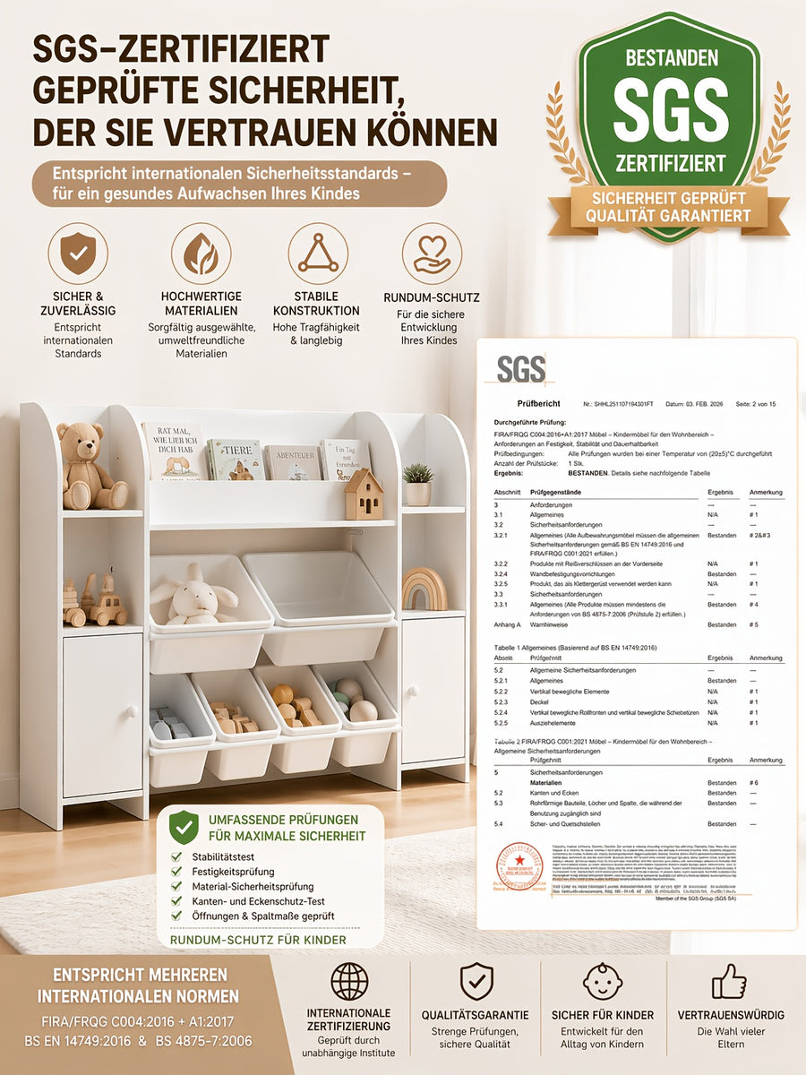 Étagère de rangement multifonctionnelle / Rangement pour magazines — Monptitlou