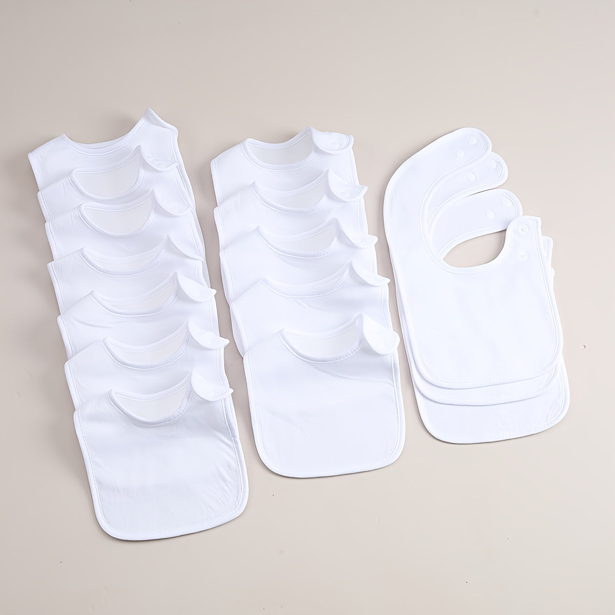 Bavoirs pour nouveau-nés, ensemble de 15 pièces, bavoirs pour bébés — Monptitlou Image