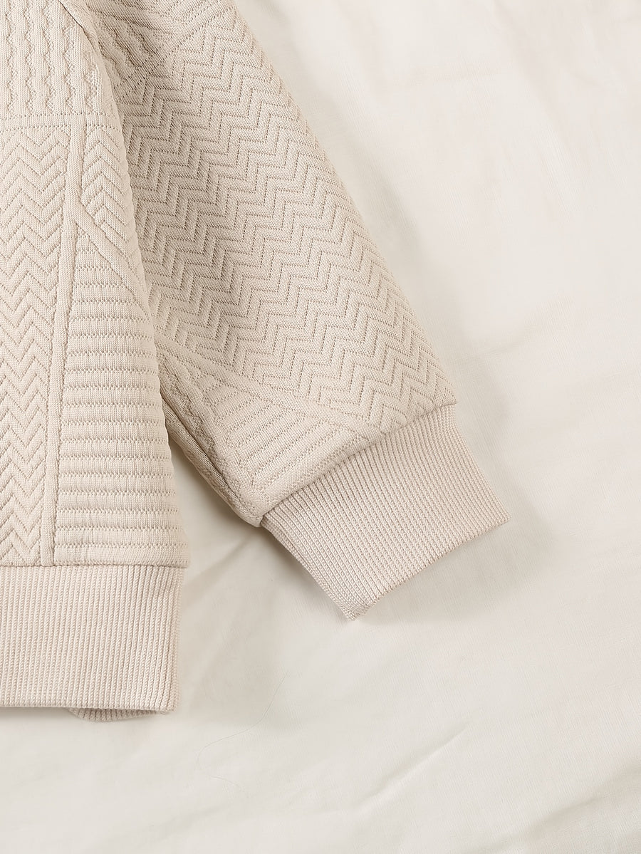 Ensemble deux pièces pour bébé garçon, automne hiver — Monptitlou