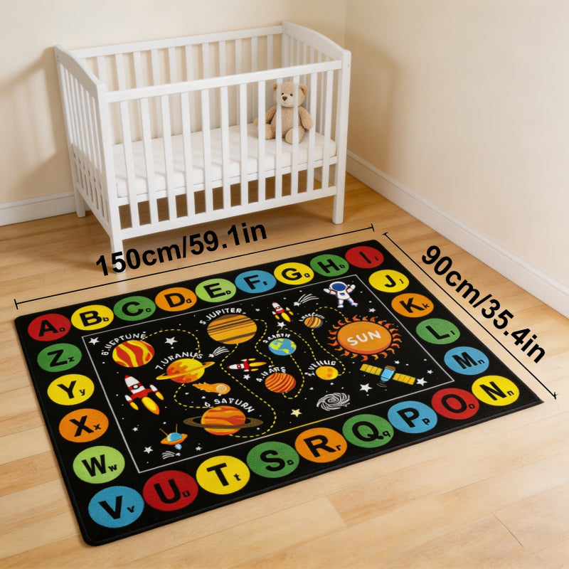 1 tapis en velours 950G/M2, épaisseur 0,6 cm, avec support en silicone — Monptitlou