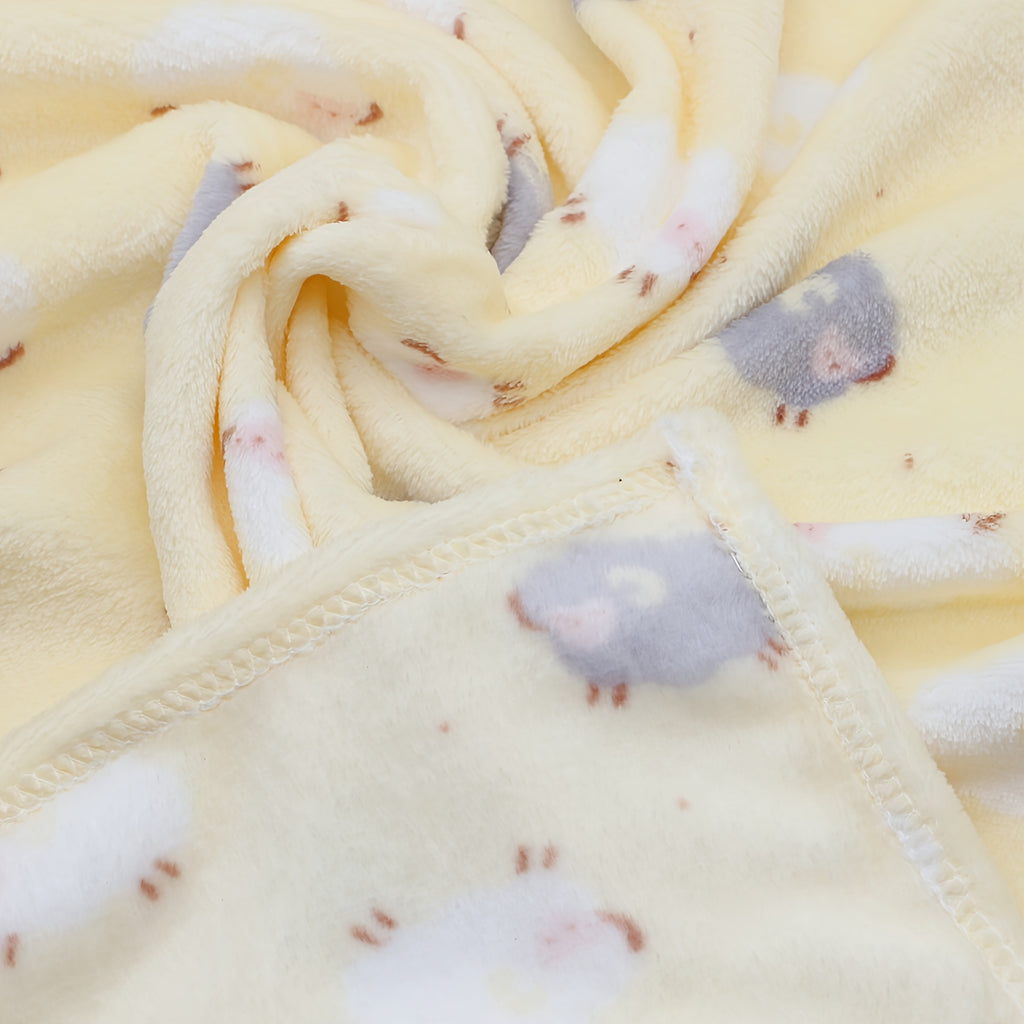 Une couverture à motif de mouton adaptée à toutes les saisons — Monptitlou