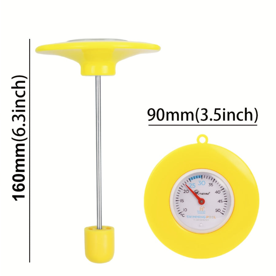 Thermomètre de bain flottant à cadran analogique — Monptitlou