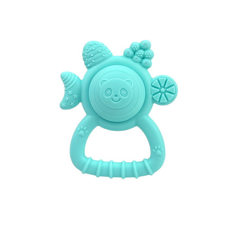 Hochet et Anneau de Dentition Mignon en Panda — Monptitlou