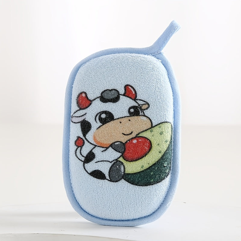 Gants de toilette avec dessins animés d'animaux mignons — Monptitlou