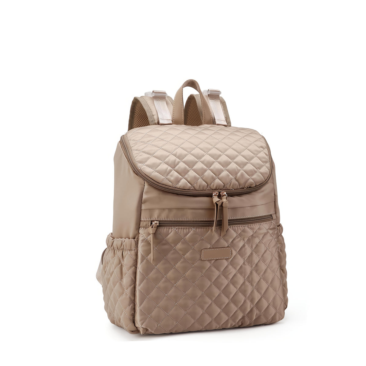 [Sac matelassé carreaux] Sac à dos matelassé à carreaux — Monptitlou Image