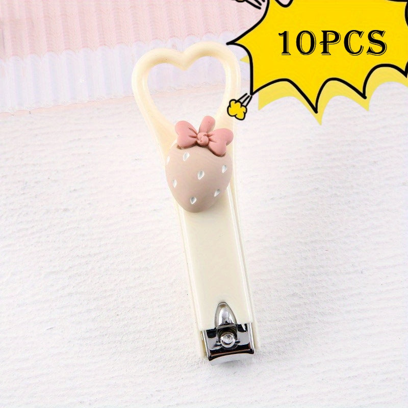 Laser Gravure Personnalisation Disponible Ce Coupe-ongles Cœur Cartoon — Monptitlou