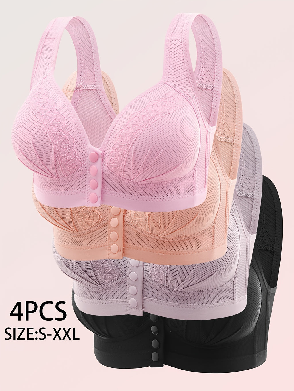 /4 Soutiens-gorge d'allaitement vintage en dentelle pour femme — Monptitlou