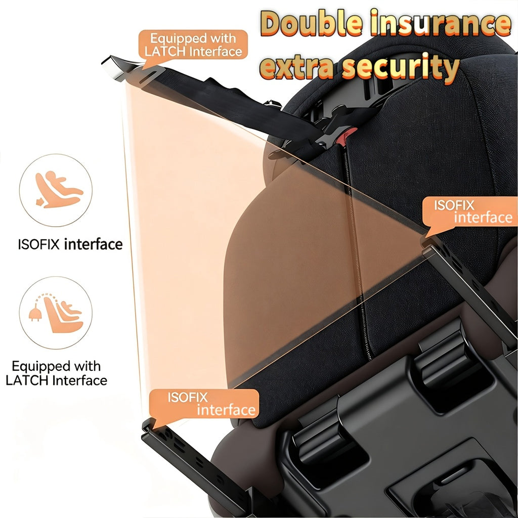 Siège auto I-Size 76-105 cm, ISOFIX et Top Tether