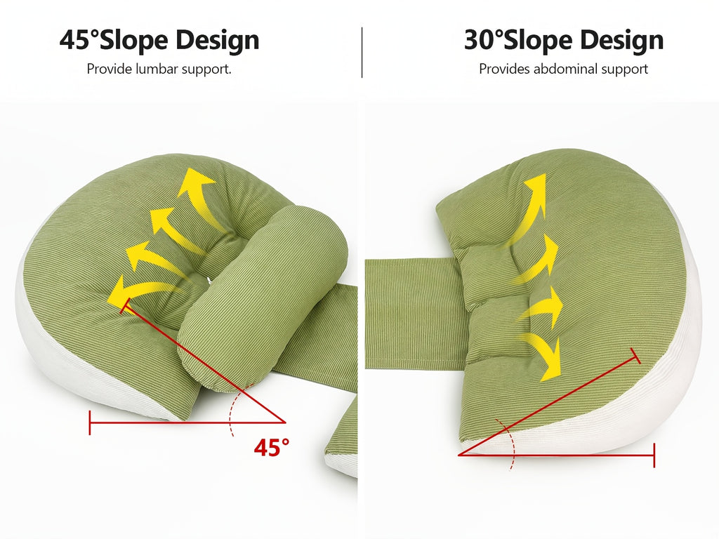 Oreiller de couchage pour la grossesse, oreiller de voyage réglable — Monptitlou