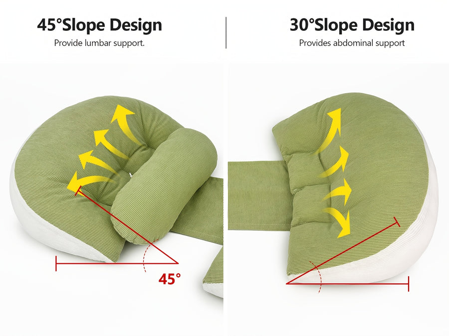 Oreiller de couchage pour la grossesse, oreiller de voyage réglable — Monptitlou