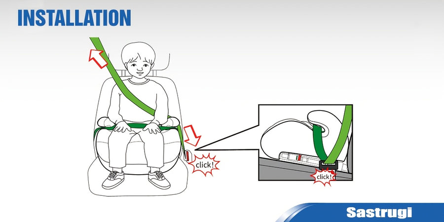 Siège rehausseur de voiture pour enfant I-Size ECE R129 avec ISOFIX — Monptitlou