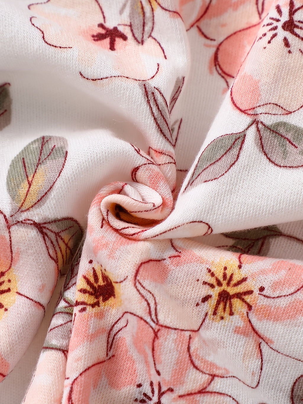 2 bodysuits pieds pour bébé fille, tissu doux — Monptitlou
