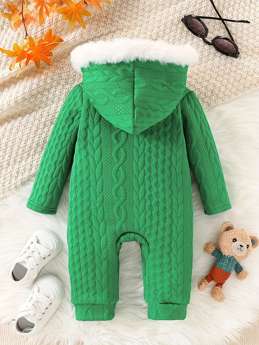 Combinaison pour bébés filles, style décontracté automne-hiver — Monptitlou